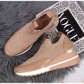 Baskets compensées Potocki W WOL52B beige 3