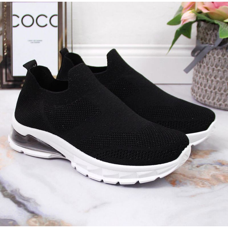 Chaussures de sport à enfiler Potocki W WOL57A noir 2