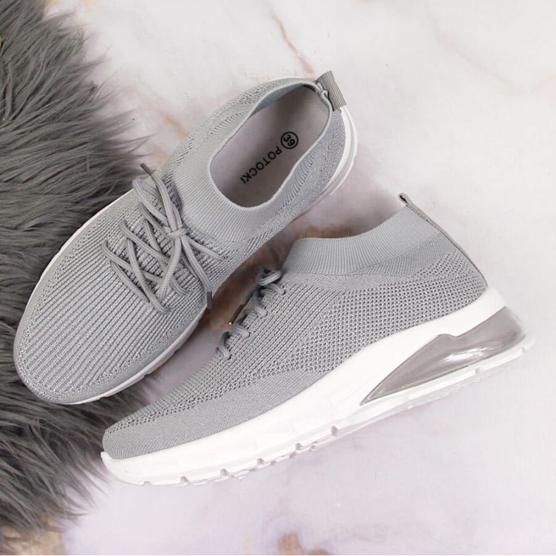 Potocki W WOL58A chaussures de sport grises 2 Potocki W WOL58A chaussures de sport grises 2