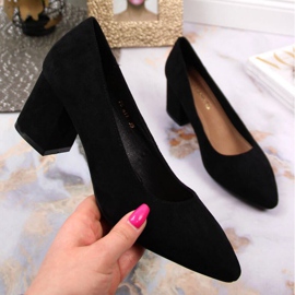 Escarpins talons hauts Sergio Leone W SK358A noir 1