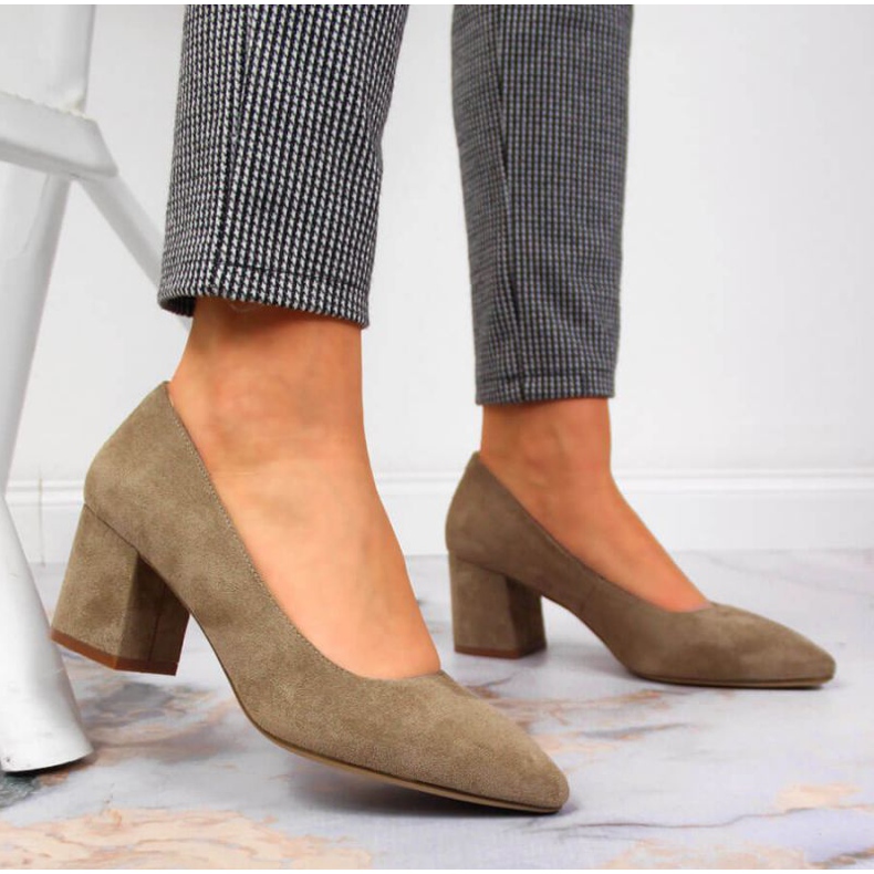 Escarpins talons hauts Sergio Leone W SK358B beige 2