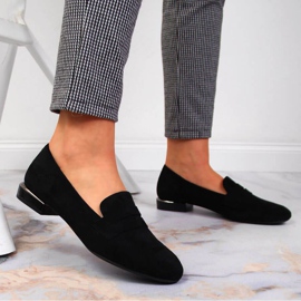 Mocassins Sergio Leone W SK359 noirs 2