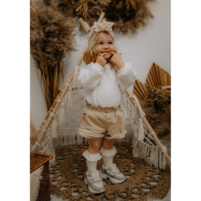 Chaussures de sport pour enfants Baskets Beige Rommie 1