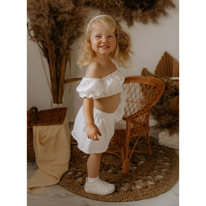 Baskets Ajourées Big Star JJ374020 Blanc blanche blanche 1