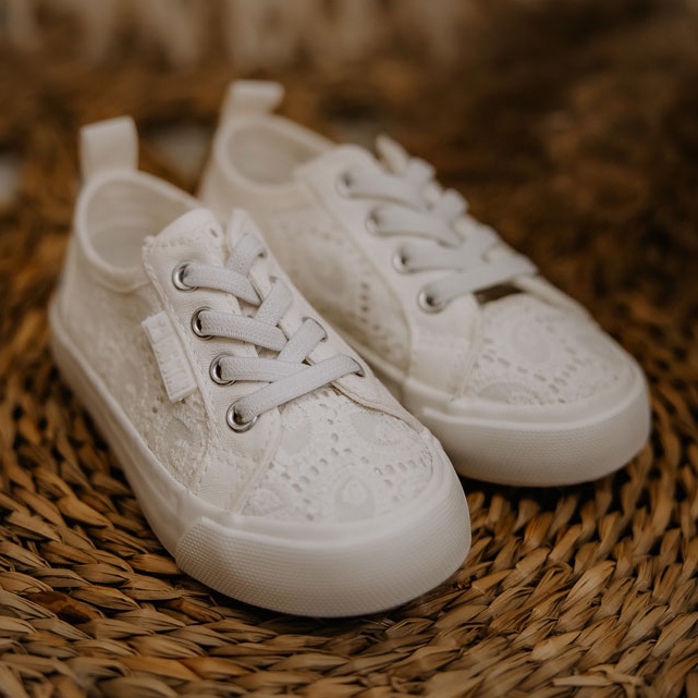 Baskets Ajourées Big Star JJ374020 Blanc blanche blanche 2