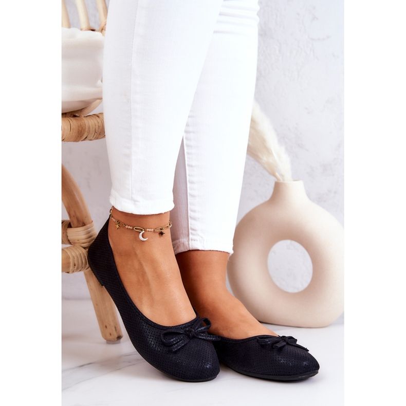 Ballerines Classiques Femme, Semelle Profilée, Noir Fimme le noir 2