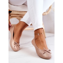 Ballerines Classiques Femme Semelle Profilée Rose Fimme 4