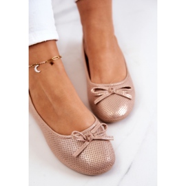 Ballerines Classiques Femme Semelle Profilée Rose Fimme 5