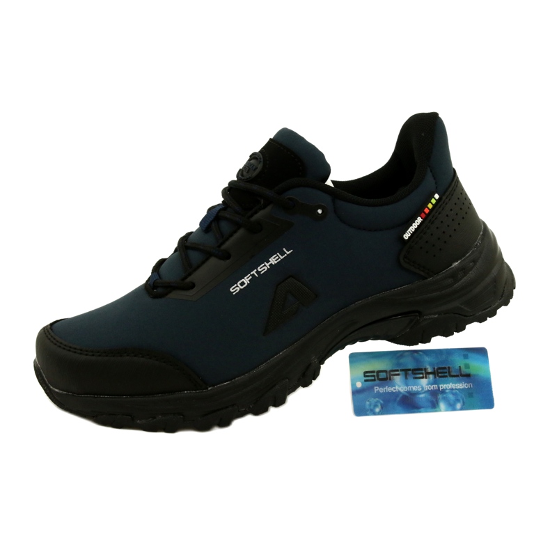 American Club Chaussures de sport américaines Softshell imperméables WT90 / 22 bleu marin 5