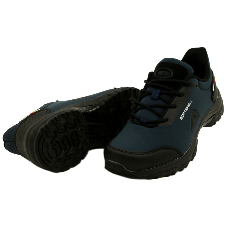 American Club Chaussures de sport américaines Softshell imperméables WT90 / 22 bleu marine 4