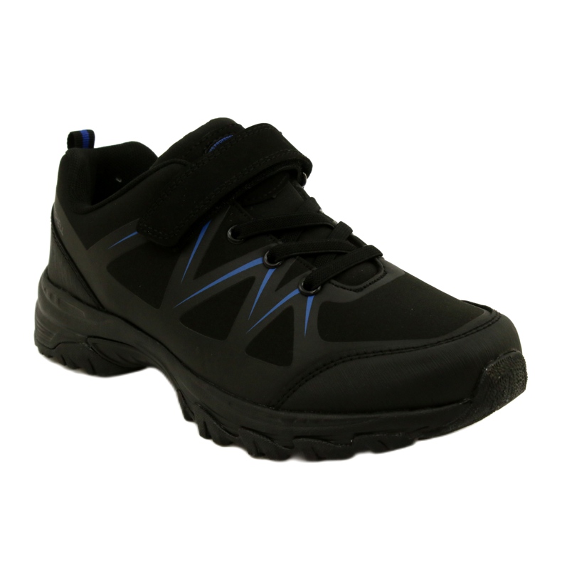 American Club Chaussures De Sport Américaines Softshell Avec Velcro WT95/22 le noir 1