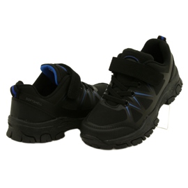 American Club Chaussures de sport américain Softshell pour Velcro WT94 / 22 Black noir 4