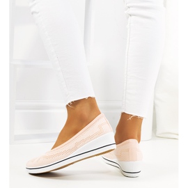 Ballerines roses sur le coin Connor 2
