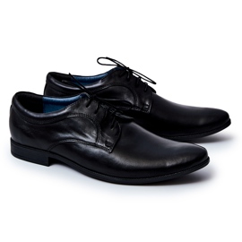 Bednarek Polish Shoes Richelieus Homme Bednarek Cuir Elégant Noir Gaspare 1