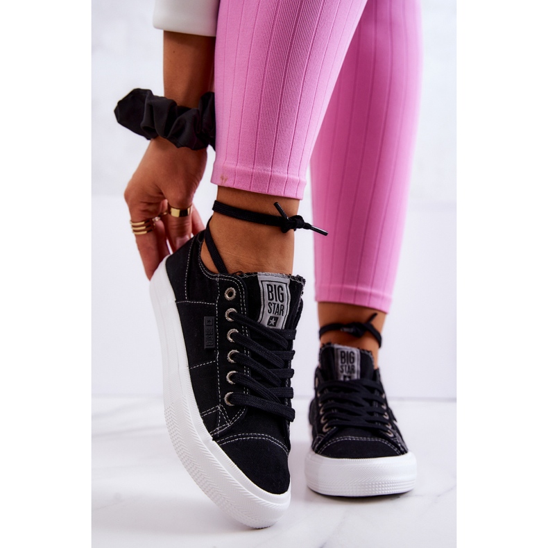 Baskets Femme Big Star JJ274098 Baskets noires le noir 1