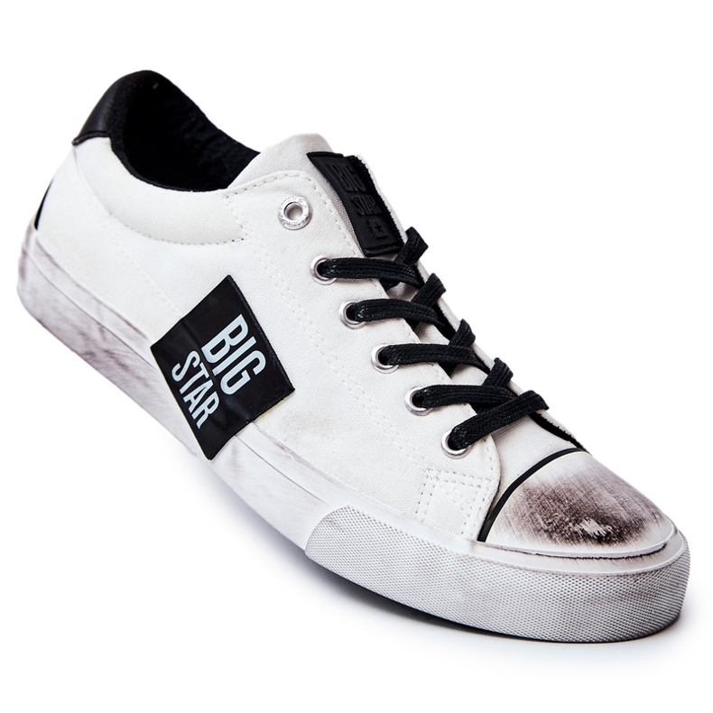 Baskets Homme Big Star JJ174248 Baskets Blanches et Noires 1 Baskets Homme Big Star JJ174248 Baskets Blanches et Noires 1