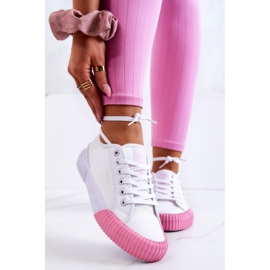 Matière Baskets Big Star JJ274111 Baskets blanches 1