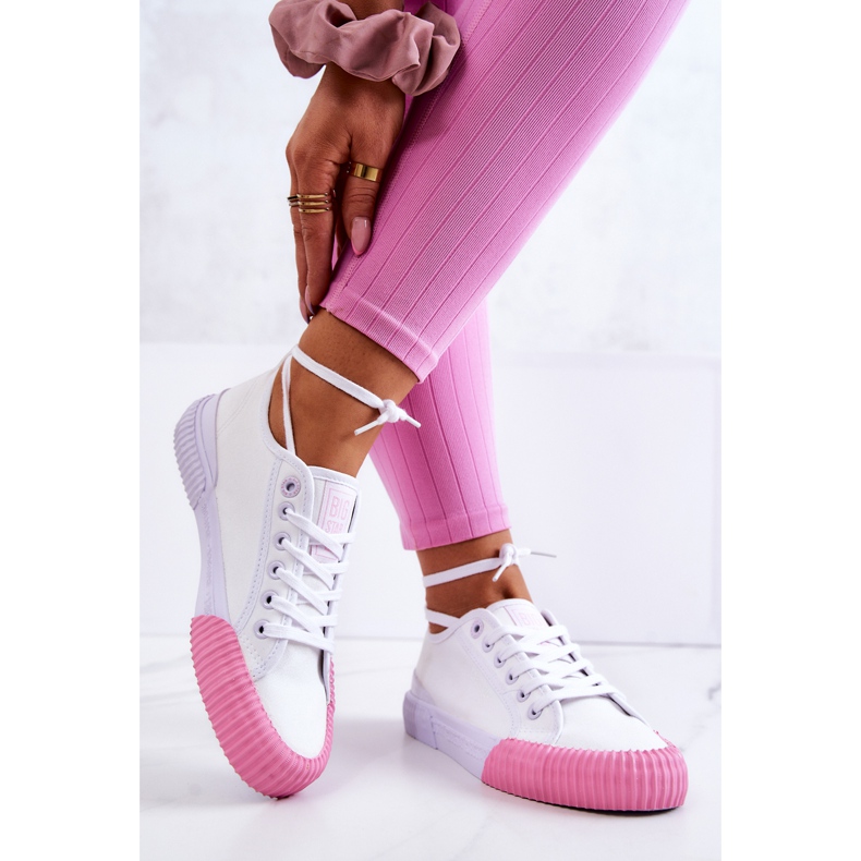 Matière Baskets Big Star JJ274111 Baskets blanches 2