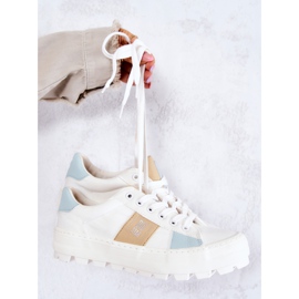 Baskets Femme Big Star JJ274480 Blanc blanche 2