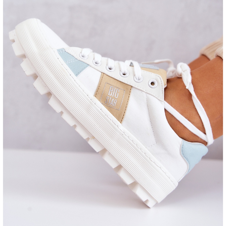 Baskets Femme Big Star JJ274480 Blanc 1