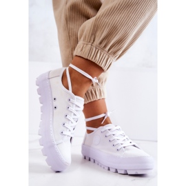 Baskets Femme Big Star JJ274488 Blanc blanche 2