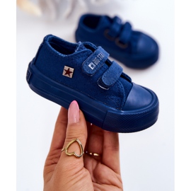 Baskets Classiques Enfant Big Star JJ374039 Bleu Marine 1 Baskets Classiques Enfant Big Star JJ374039 Bleu Marine 1