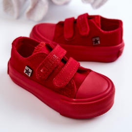 Baskets classiques pour enfants Big Star JJ374041 Rouge 2