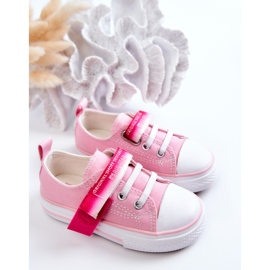 Baskets Basses Enfant Big Star JJ374078 Rose 2 Baskets Basses Enfant Big Star JJ374078 Rose 2