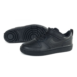 Chaussures Nike Court Borough Low 2 Jr BQ5451-001 le noir 1 Chaussures Nike Court Borough Low 2 Jr BQ5451-001 le noir 1