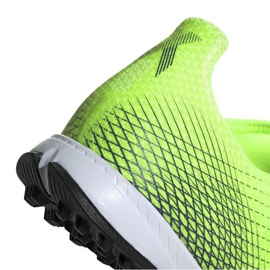 Chaussures de foot Adidas X Ghosted.3 Tf M EG8202 multicolore vert 4