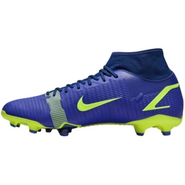 Nike Mercurial Superfly 8 Academy FG / MG M CV0843 574 chaussures de football bleu bleu 1