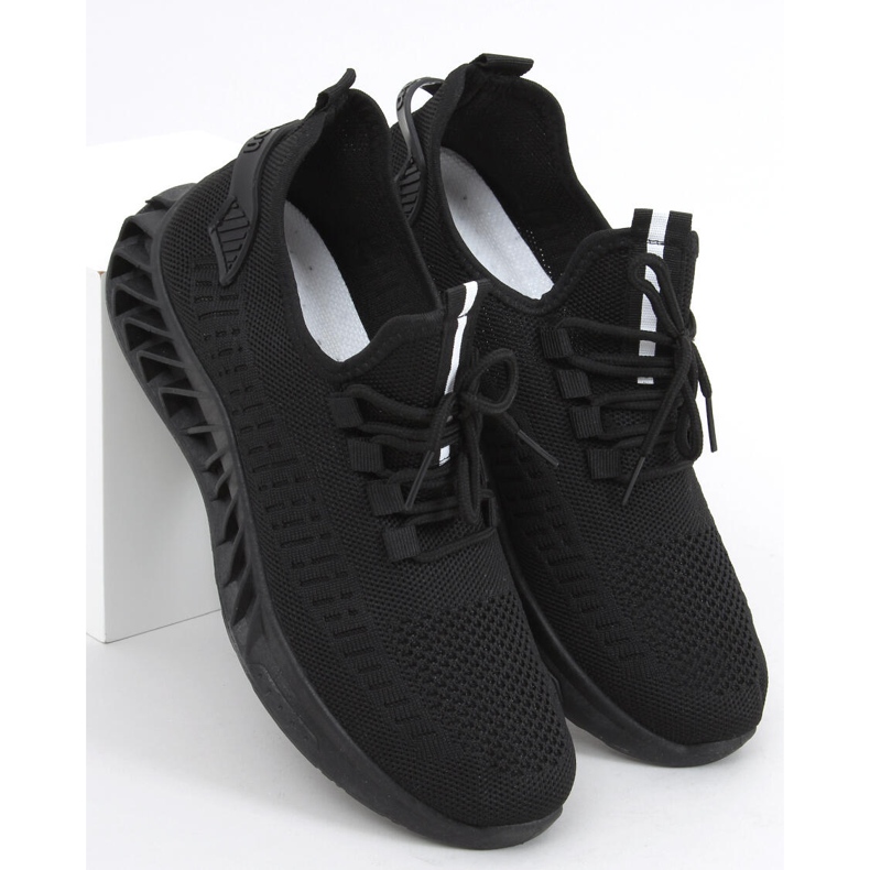 Kenza Chaussures de sport chaussettes noires 2