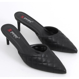 Escarpins matelassés Gloria Noir 2