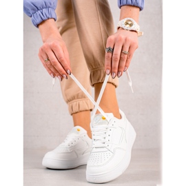 TRENDI Baskets blanches à la mode 1