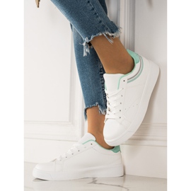 TRENDI Baskets blanches décontractées 2