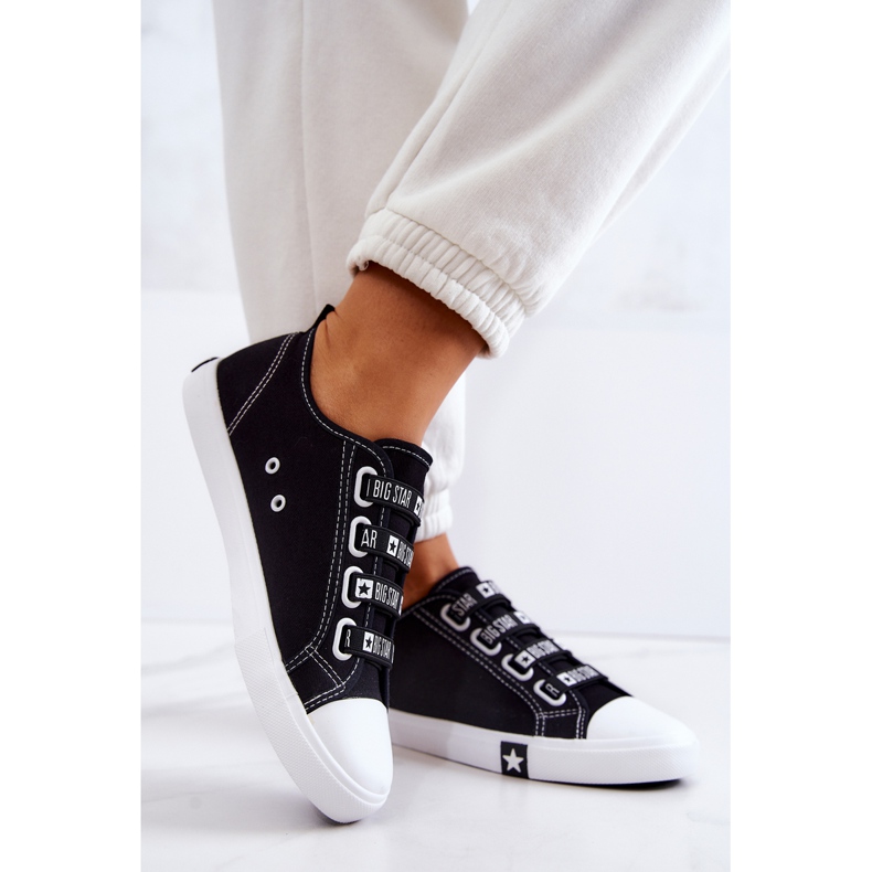 Baskets Femme Avec Poignets Big Star HH274098 Noir le noir 2