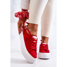 Lee Cooper LCW-22-31-0834L Baskets rouges 1
