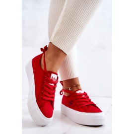 Lee Cooper LCW-22-31-0834L Baskets rouges 2