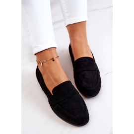 PE1 Jayden Mocassins En Daim Noir Avec Ceinture le noir 5
