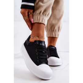 Baskets Femme GOE JJ2N4073 Noir blanche 1