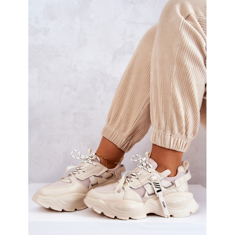 Chaussures de sport Baskets GOE JJ2N4082 Beige 1