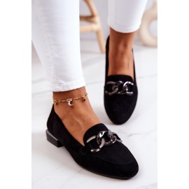 Mocassins en Daim Sergio Leone MK739 Noir le noir 5