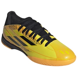 Chaussures Adidas X Speedflow Messi.3 In J Jr GW7422 jaune d'or 3