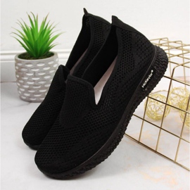 Chaussettes noires McKeylor W JAN83 chaussures de sport 2