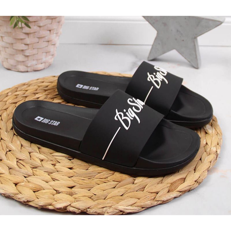 Chaussons de piscine Big Star W JJ274A300 noirs le noir 2 Chaussons de piscine Big Star W JJ274A300 noirs le noir 2