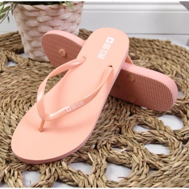 Tongs de plage Big Star W JJ274A386 nude rose 2