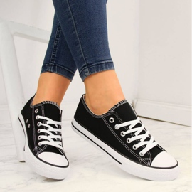 Baskets basses textile Atletico W ATC266A noir le noir 5