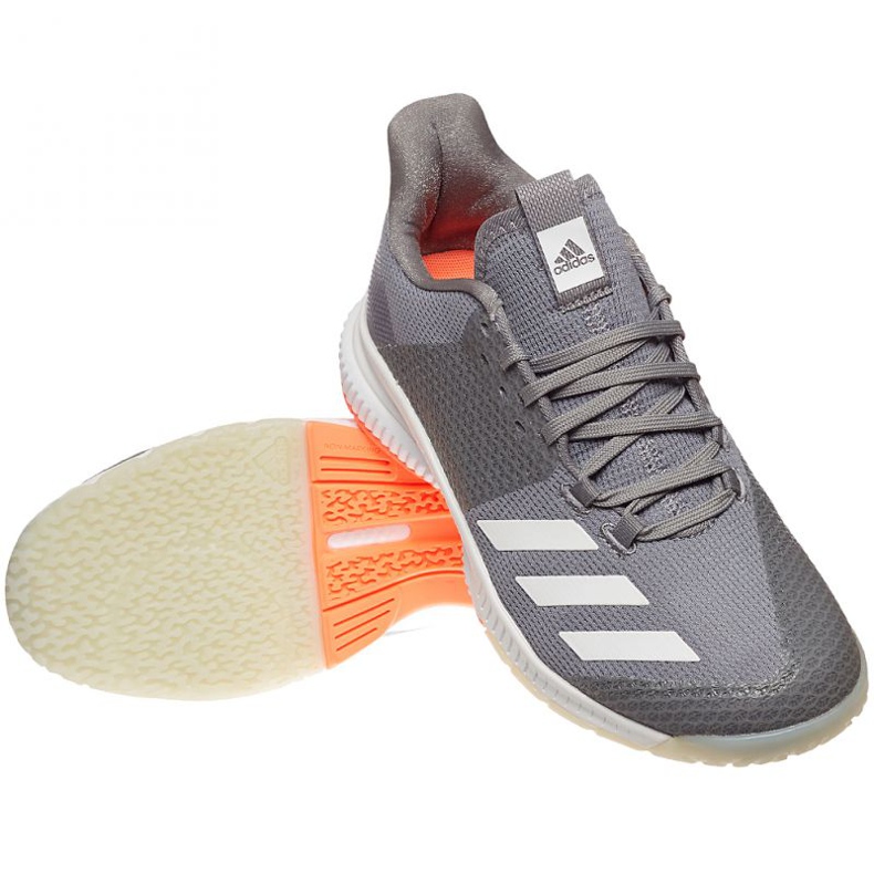 Chaussures Adidas Crazyflight Bounce 3 EH0856 gris 2