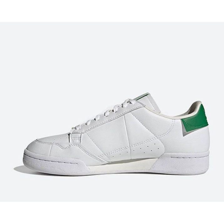 Chaussures Adidas Continental 80 M FY5468 blanc vert 1