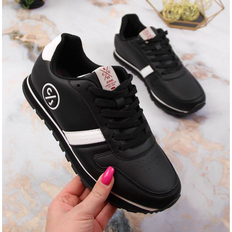 Cross Jeans W JJ2R4023C chaussures de sport noires 1